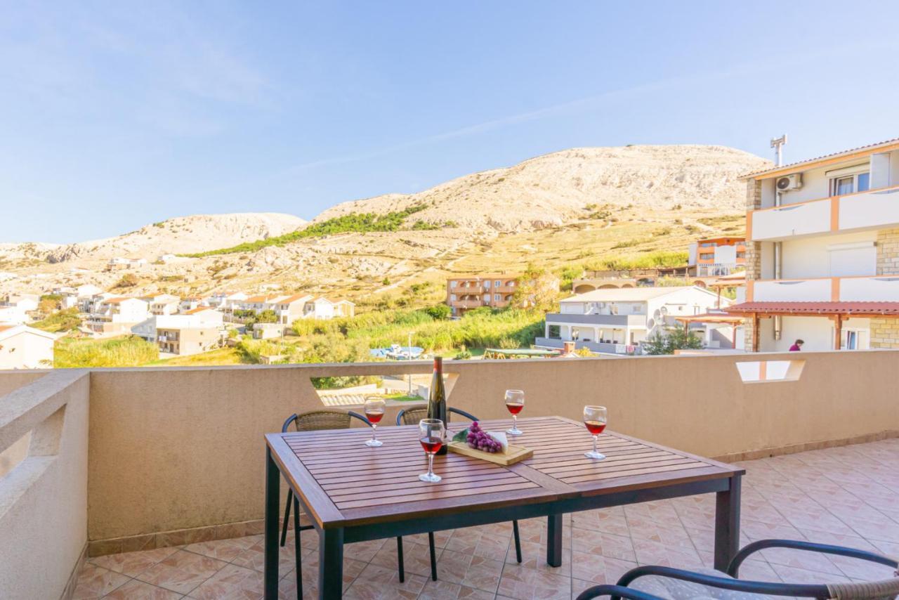 Apartment And Room Bacic Metajna Exterior foto