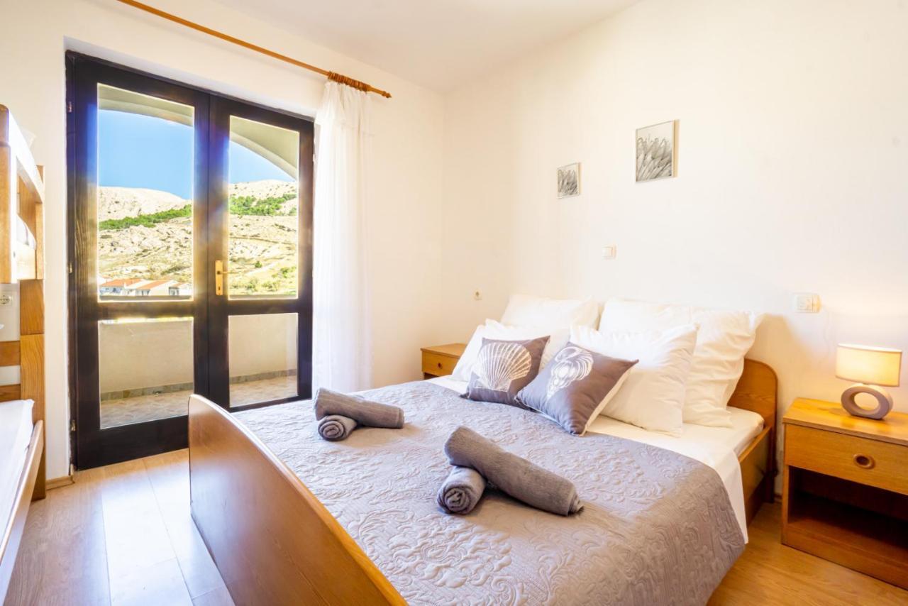 Apartment And Room Bacic Metajna Exterior foto